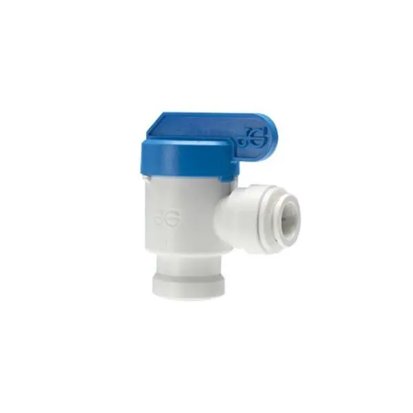 Llave de paso - Rosca hembra NPTF (polipropileno)