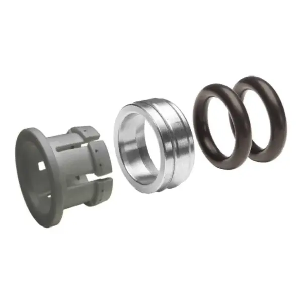 Cartucho corto de acetal gris - cuerpo inox -  2 juntas NBR-nitrilo