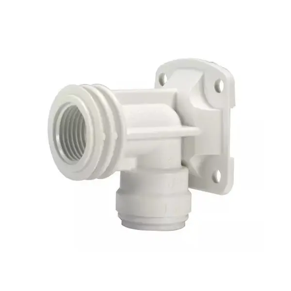 Codo Base Fijación plástico - Rosca BSP