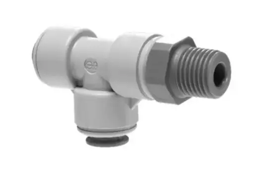 Te giratoria rosca NPTF lateral