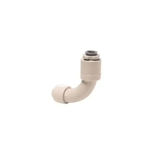 Conector curvo para tubo de metal (serpentín)