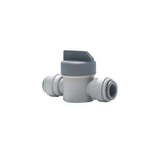 [PISV0412CS] Llave de paso leva corta (Acetal)
