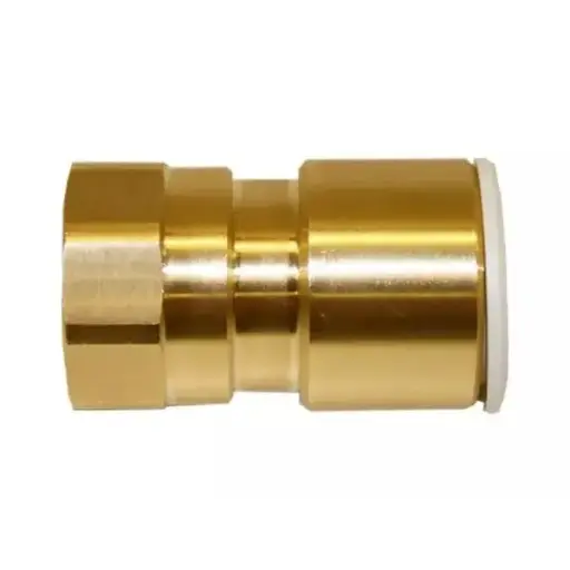Adaptador hembra latón