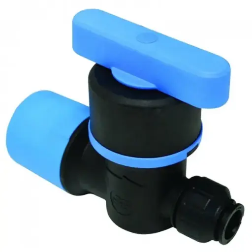Llave de paso transición (PE a cobre o PEX)
