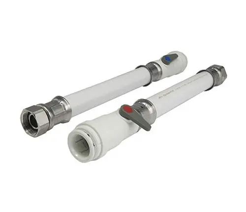Latiguillo plástico Speedfit con válvula con leva x Tuerca Rosca BSP